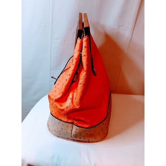 Hananel Wood Handle Tote Purse - Picture 12 of 12